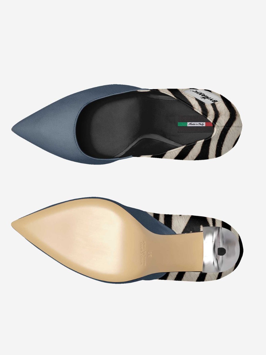 HARLEM Noir Luxe — Vegan Women's Stiletto by BYMANYC ® New York