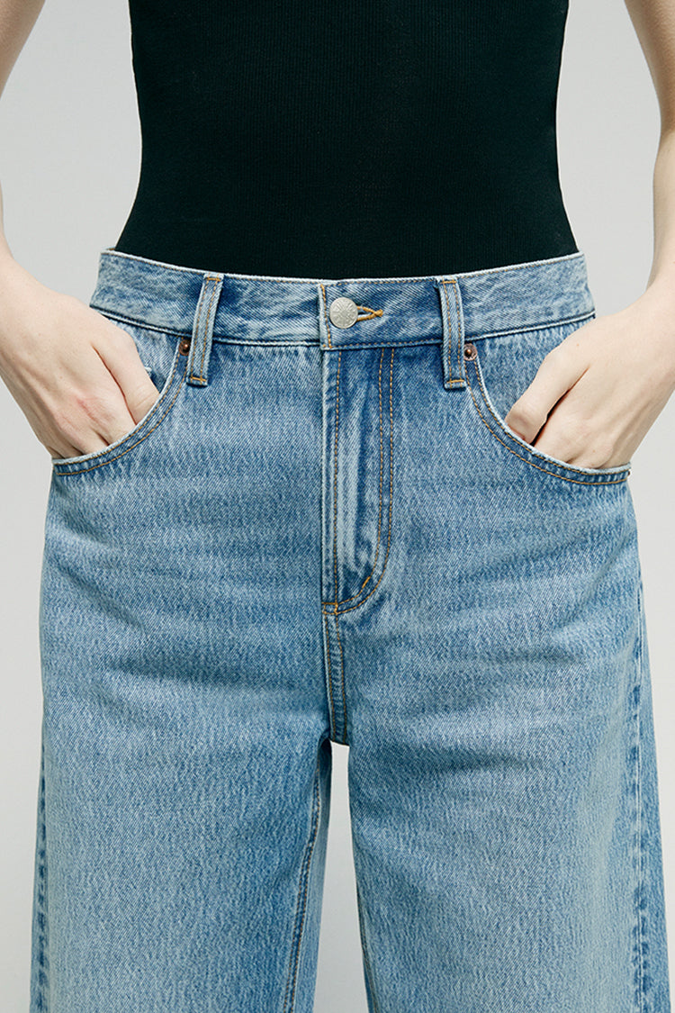 Slope Curve High-Rise Wide Leg Jeans – Hey Joanie