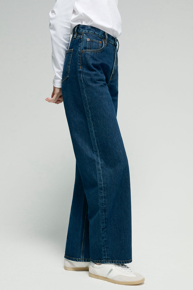 Slope Curve High-Rise Wide Leg Jeans – Hey Joanie