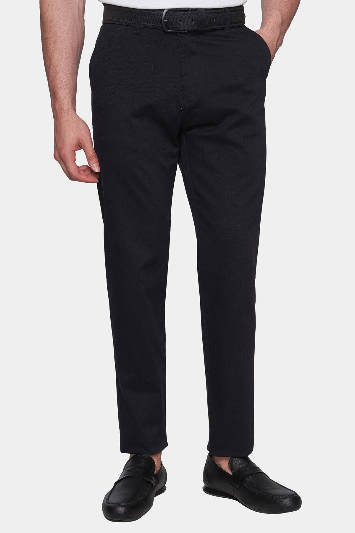 Timeless Chino Pants – Black | Bright Moons
