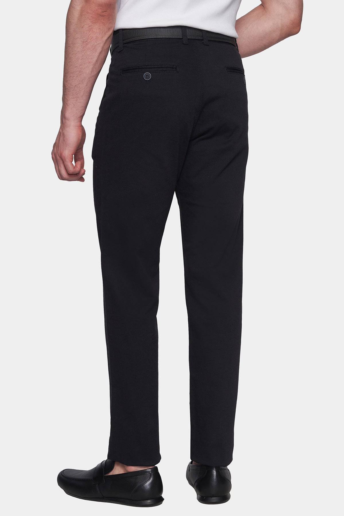 Timeless Chino Pants – Black | Bright Moons