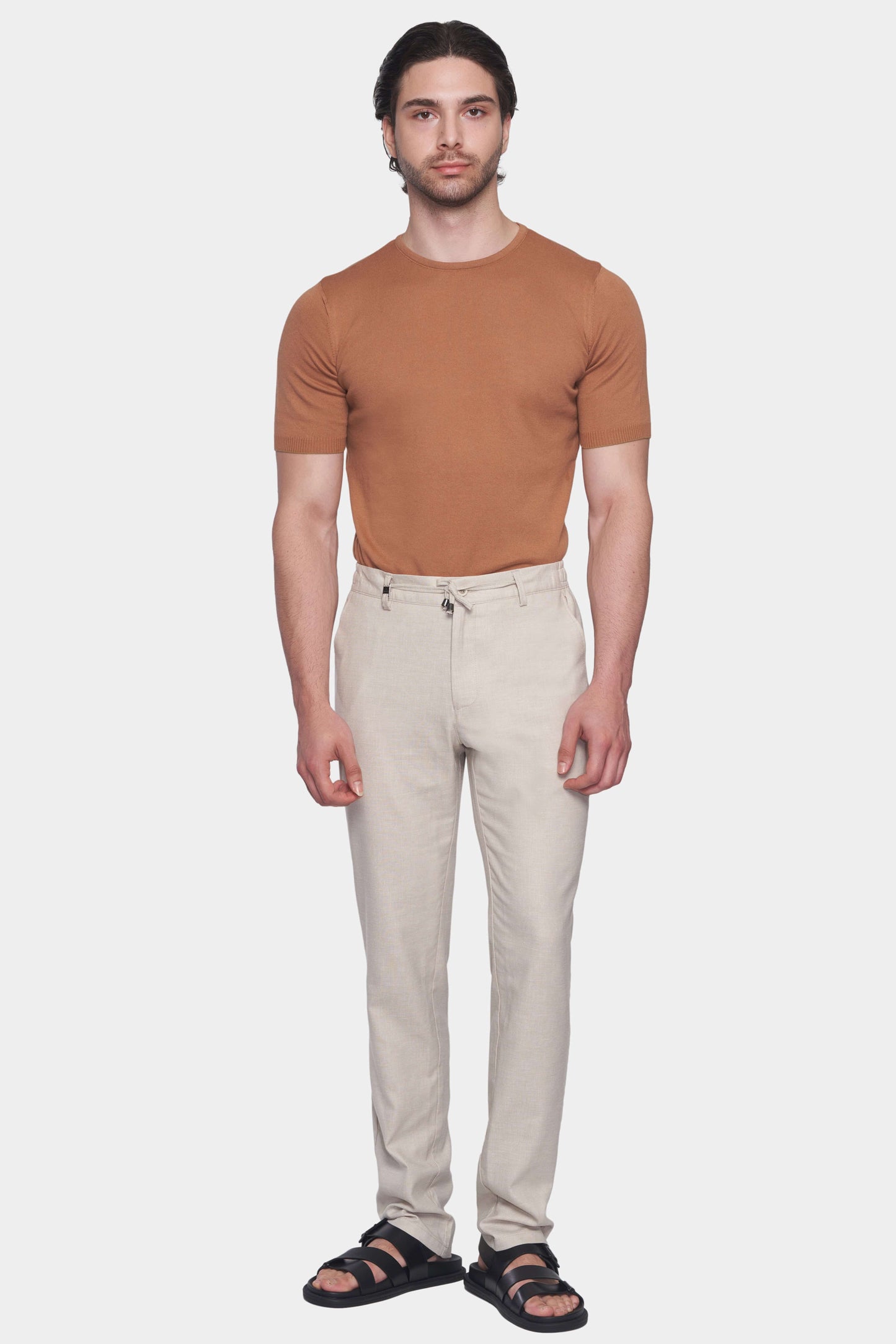 Bespoke Tailored Suit – Beige | Custom Fit & Fabric | Bright Moons