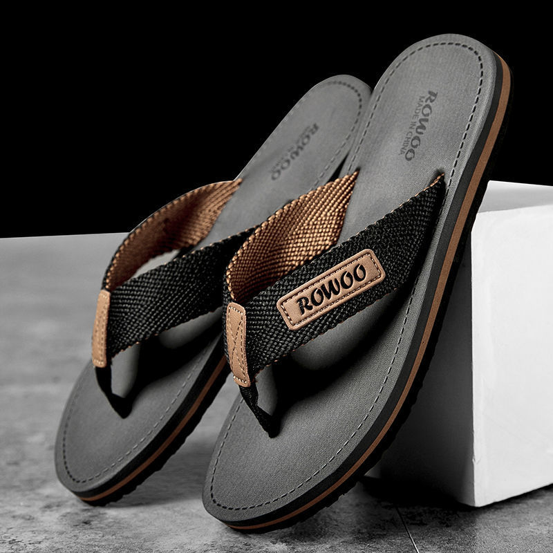 Men's Non-Slip Beach Sandals — Thick Sole Comfort Slides