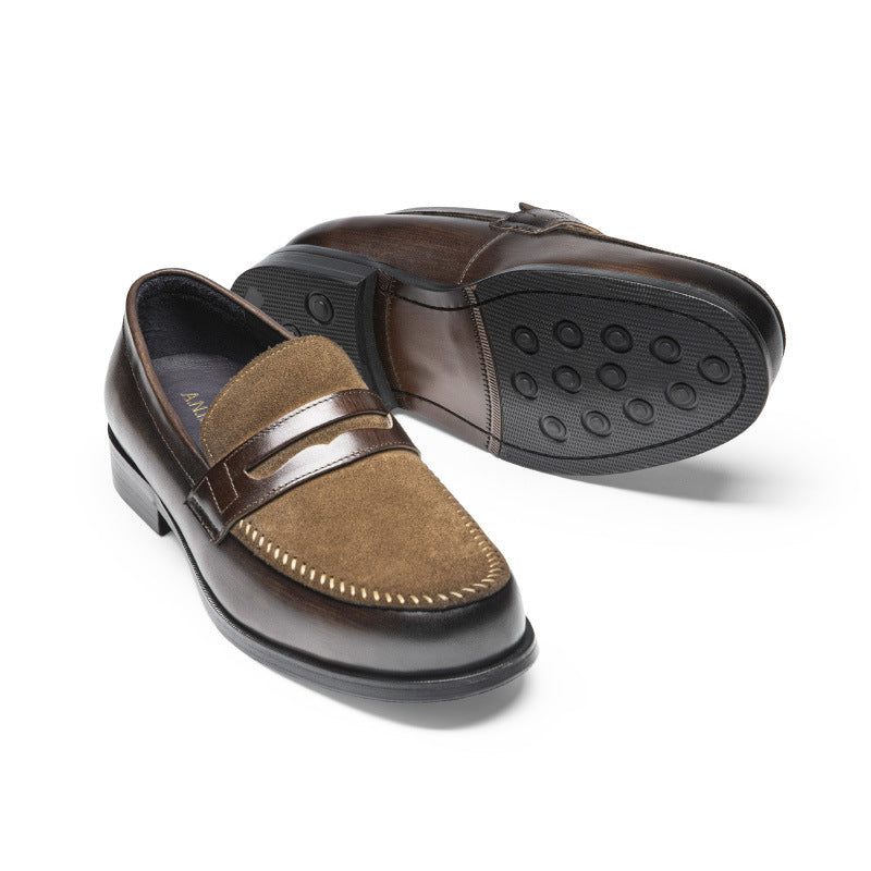 Men's Genuine Leather Slip-On Loafer — Business & Casual