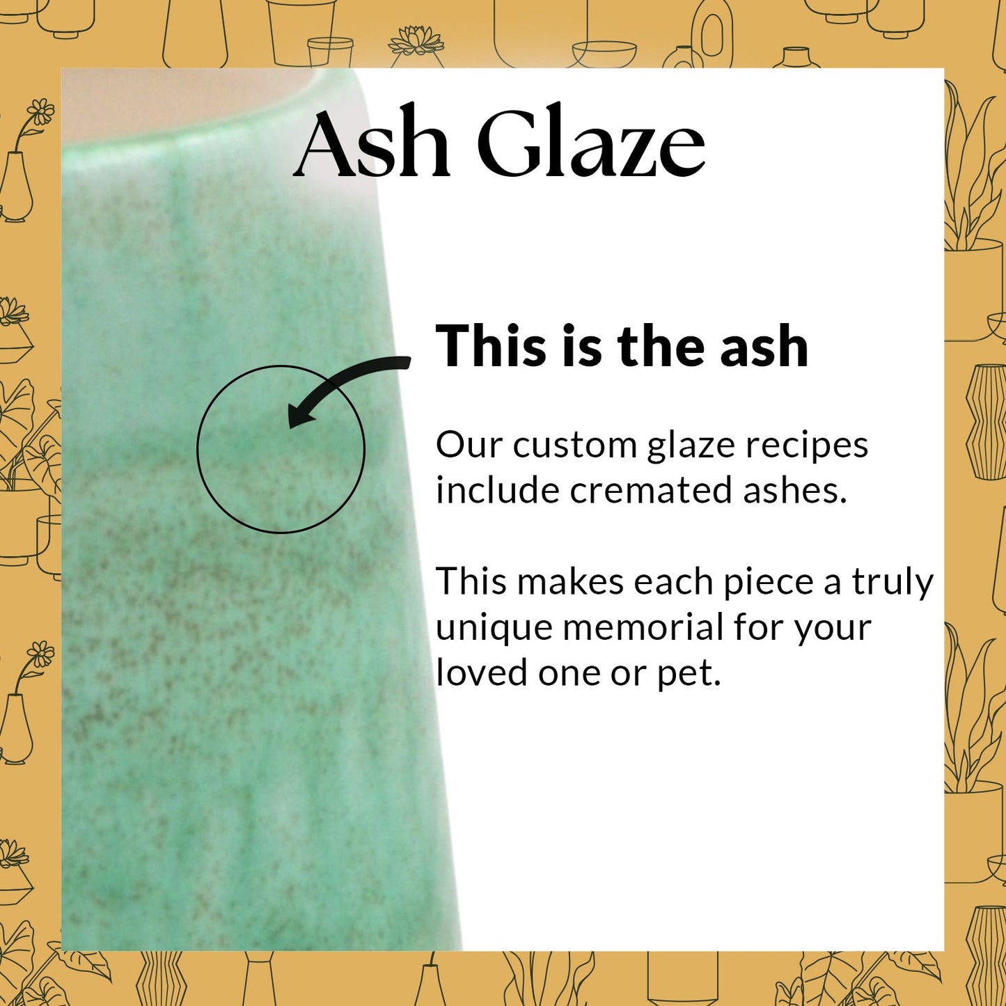 Memorial Ceramic Candle Stick Holders