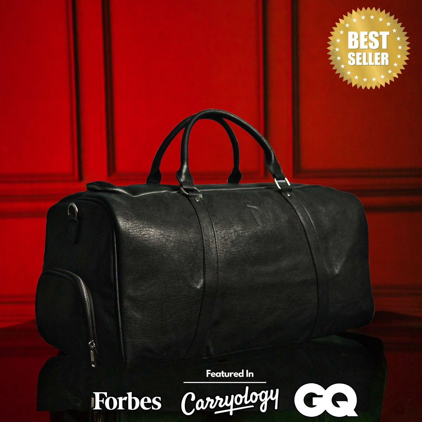 Leather Carry-On Duffle Bag – Luxury Weekender | Sole Premise