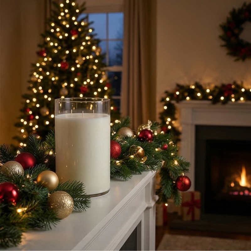 The Deluxe – 100 oz Luxury Hearth Candle