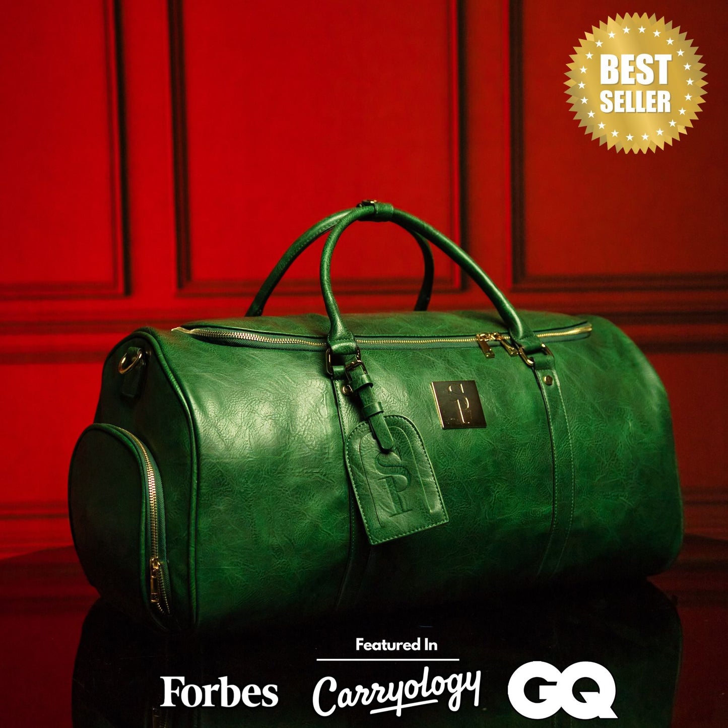 Leather Carry-On Duffle Bag – Luxury Weekender | Sole Premise