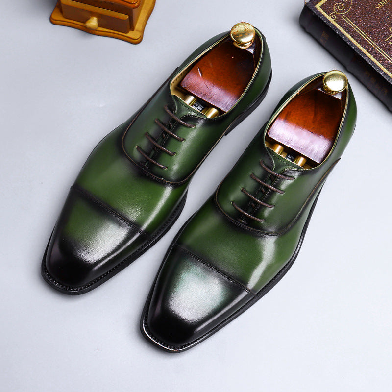 Cowhide Dress Shoes — Business Men's