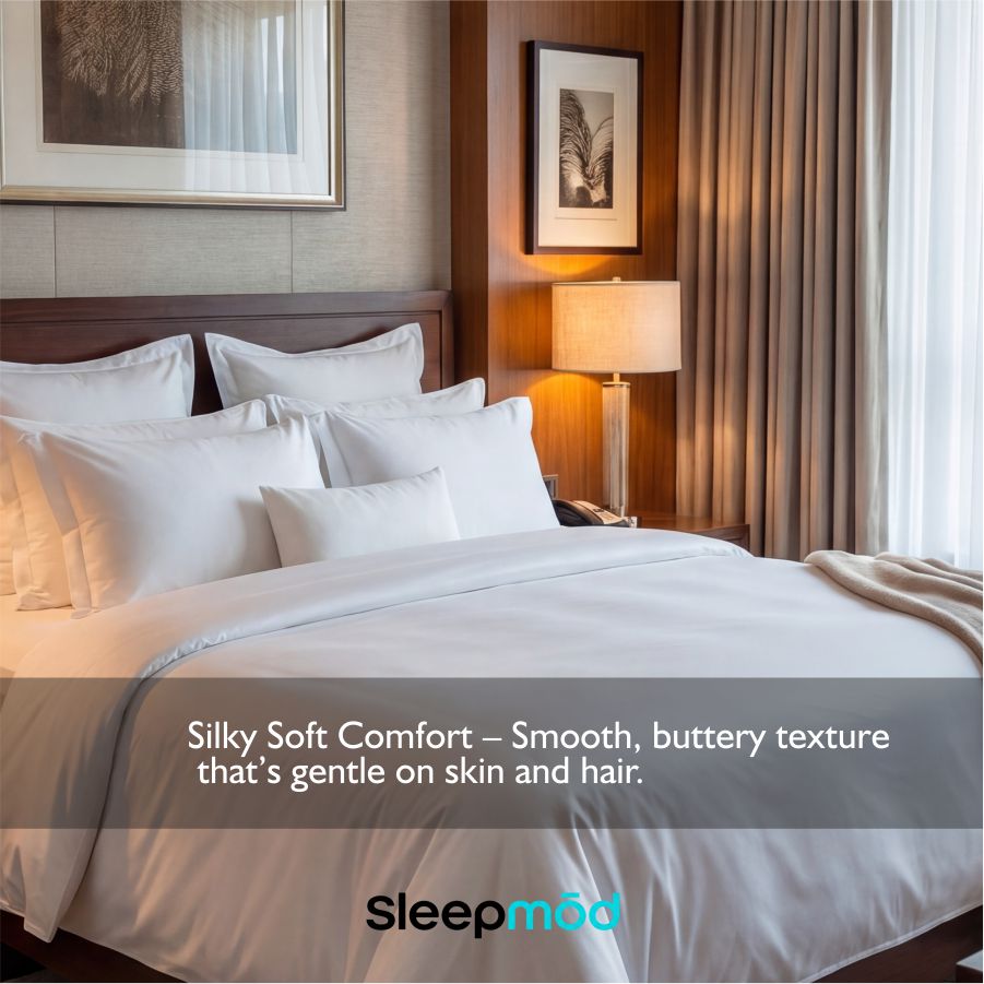 Eucalyptus Silk Sheet Set – Cooling & Hypoallergenic Luxury Bedding | ecobrands®