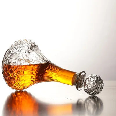 Lead-Free Glass Whiskey Decanter | Multi-Style Barware