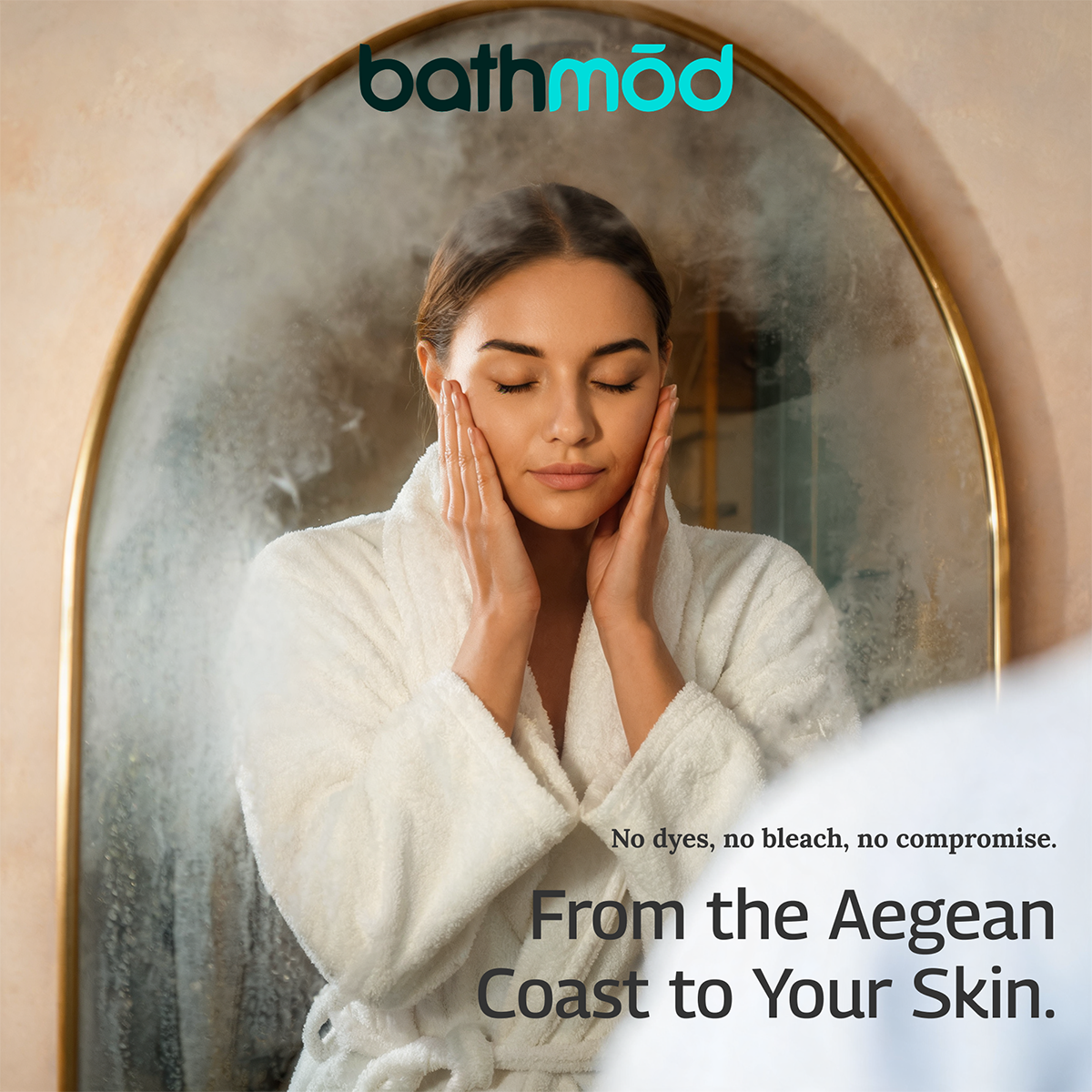 Organic Bathrobe & Slipper Set – 700 GSM Turkish Cotton | ecobrands®