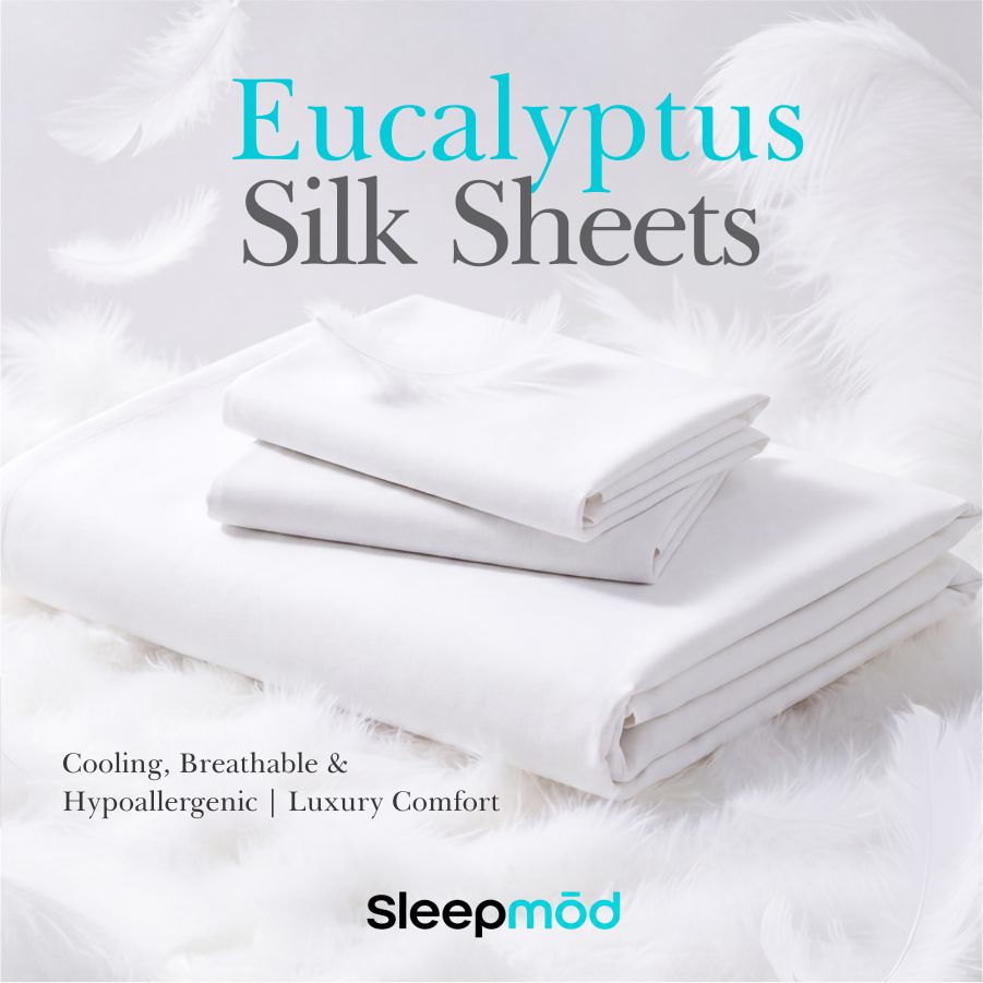 Eucalyptus Silk Sheet Set – Cooling & Hypoallergenic Luxury Bedding | ecobrands®