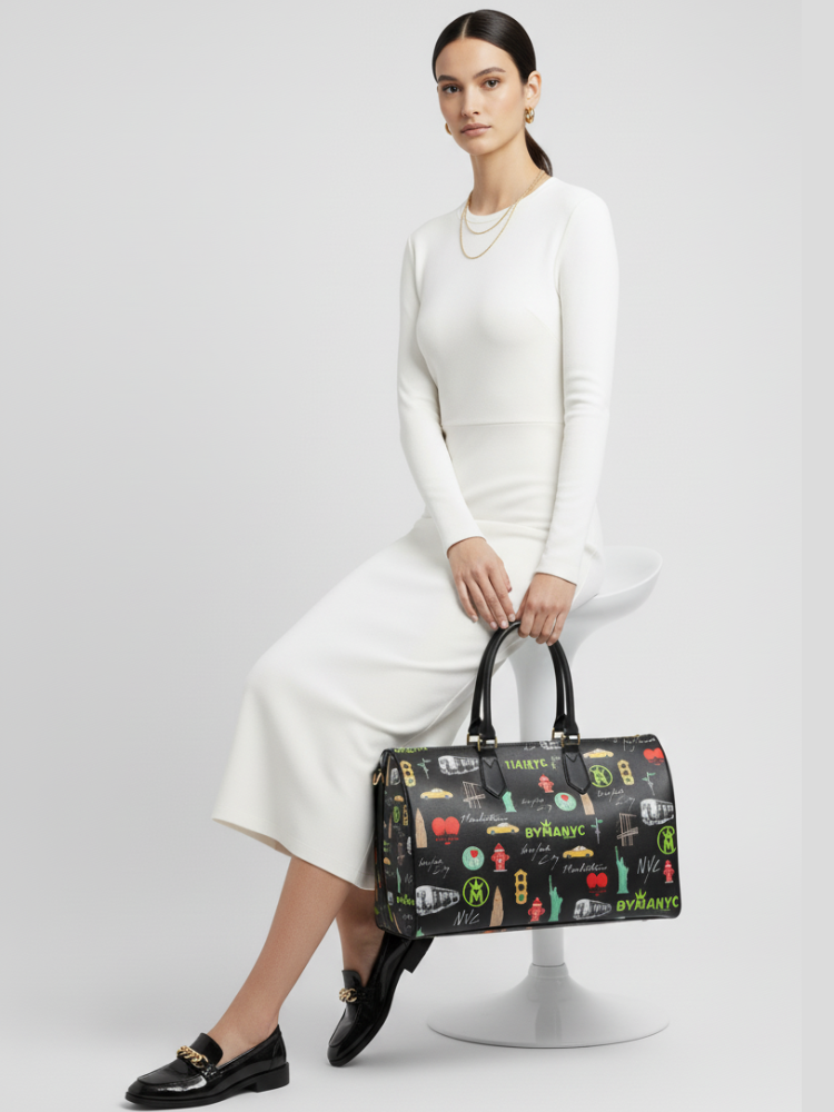 NOIR COUTURE Vegan Bag — BYMANYC® New York Luxury Eco Design