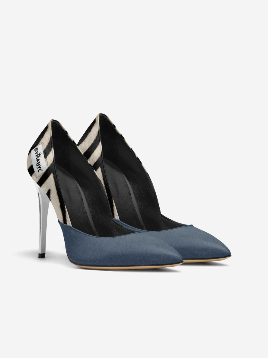 HARLEM Noir Luxe — Vegan Women's Stiletto by BYMANYC ® New York