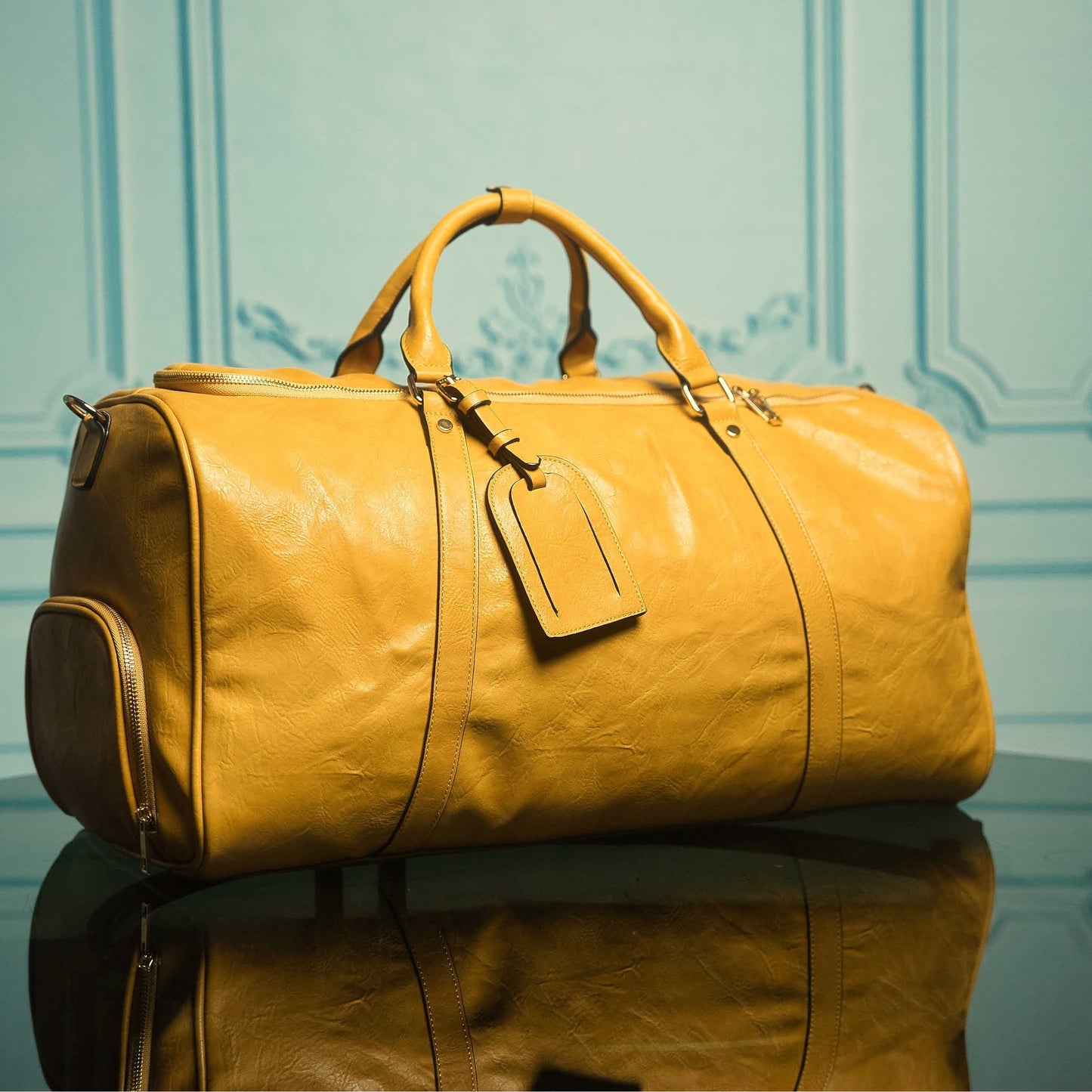 Leather Carry-On Duffle Bag – Luxury Weekender | Sole Premise