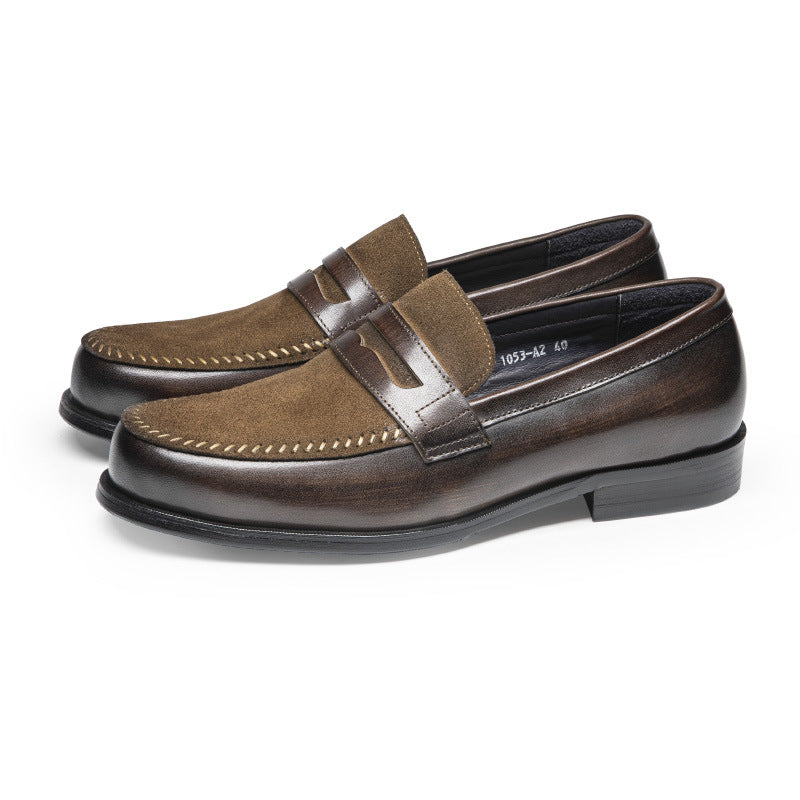 Men's Genuine Leather Slip-On Loafer — Business & Casual