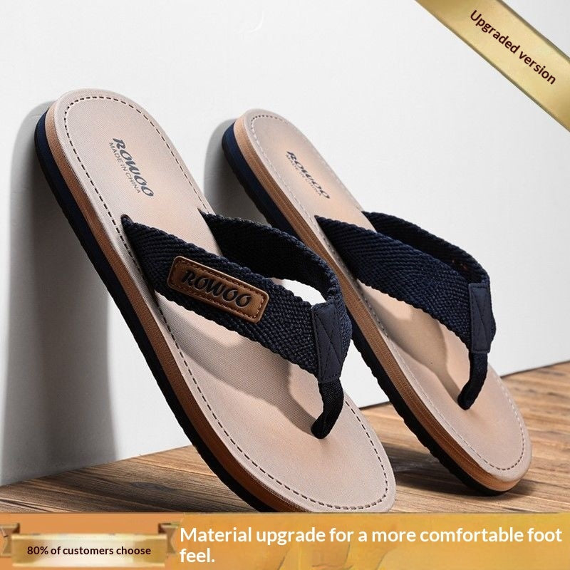 Men's Non-Slip Beach Sandals — Thick Sole Comfort Slides