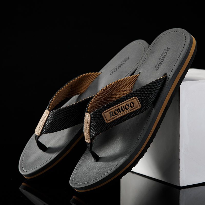 Men's Non-Slip Beach Sandals — Thick Sole Comfort Slides