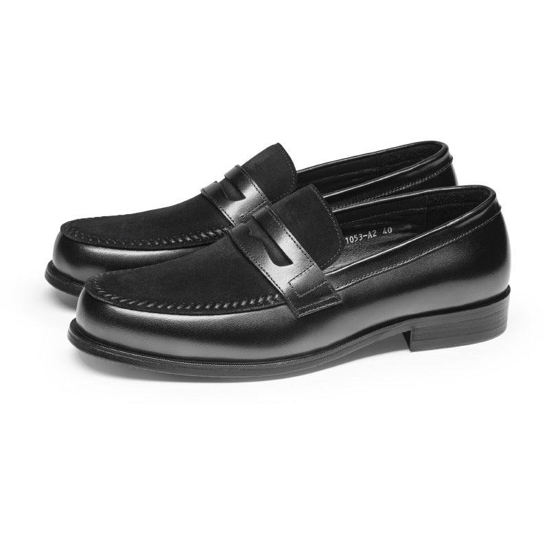 Men's Genuine Leather Slip-On Loafer — Business & Casual