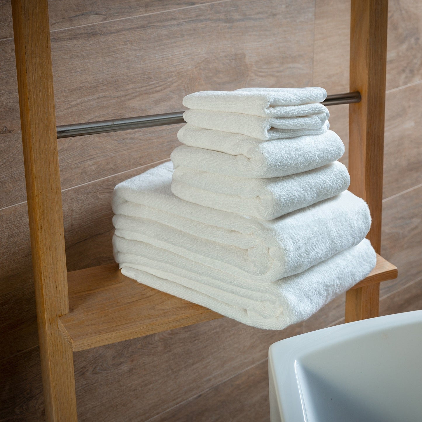 Organic Bath Towel Set – 6-Piece 700 GSM GOTS-Certified Turkish Cotton | ecobrands®