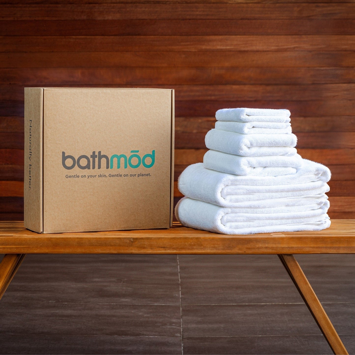 Organic Bath Towel Set – 6-Piece 700 GSM GOTS-Certified Turkish Cotton | ecobrands®